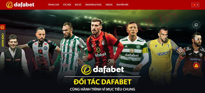 Dafabet là đối tác của các CLB bóng đá châu Âu